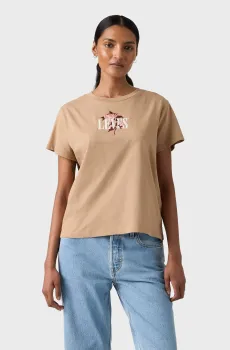 Женская бежевая футболка Бежевый S Levi’s® A8804;0067