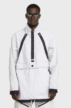 Мужской белый анорак Parachute Белый L G-Star RAW D26189,D491