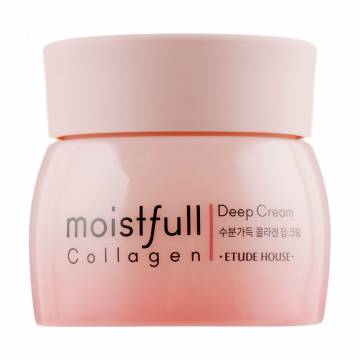 Увлажняющий крем для лица Etude House Moistfull Collagen Deep Cream с коллагеном, 75 мл Увлажняющий крем для лица Etude House Moistfull Collagen Deep Cream с коллагеном, 75 мл