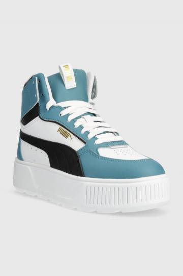Кроссовки Puma Karmen Rebelle Mid цвет бирюзовый Кроссовки Puma Karmen Rebelle Mid цвет бирюзовый