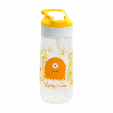 Детский поильник Baby Team с силиконовой трубочкой, с 9 месяцев, желтый, 450 мл (5015) Детский поильник Baby Team с силиконовой трубочкой, с 9 месяцев, желтый, 450 мл (5015)