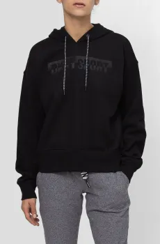 Женское черное худи Черный XS DKNY DP2T9136