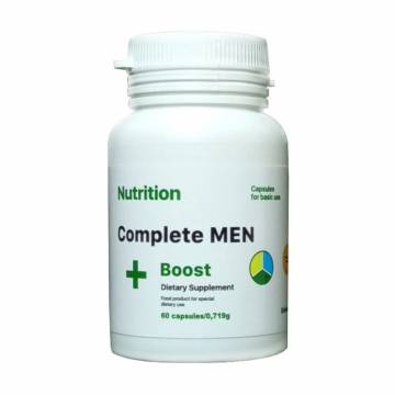 Бустер тестостерона EntherMeal Complete MEN + Boost Dietary Supplement, 60 капсул Бустер тестостерона EntherMeal Complete MEN + Boost Dietary Supplement, 60 капсул