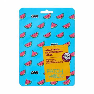 Увлажняющая тканевая маска для лица Patch Holic Aqua Plus+ Moisturizing Mask, 20 мл Увлажняющая тканевая маска для лица Patch Holic Aqua Plus+ Moisturizing Mask, 20 мл