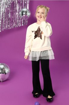 Розкльошені штани - чорний