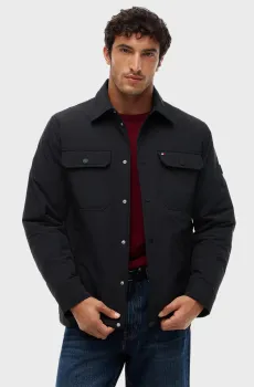 Мужская черная куртка PACKABLE Черный L Tommy Hilfiger MW0MW44767