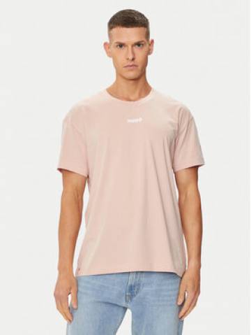 Hugo Футболка Linked 50518646 Рожевий Relaxed Fit Hugo Футболка Linked 50518646 Рожевий Relaxed Fit