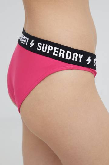 Купальные трусы Superdry цвет фиолетовый Купальные трусы Superdry цвет фиолетовый