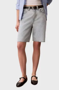 Женские голубые джинсовые шорты THE BERMUDA Голубой 26 Calvin Klein Jeans LV047F673G