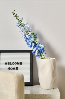 Декоративна штучна рослина - light blue