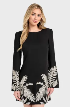 Женское черное платье Черный XS Guess W5YK10.WHCU2;JBLK