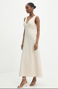 Платье с примесью шелка Answear.LAB