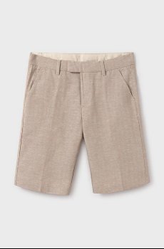 Детские шорты с примесью льна Mayoral