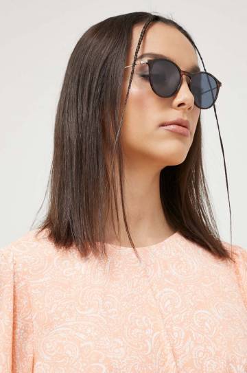 Солнцезащитные очки Tommy Jeans цвет коричневый Солнцезащитные очки Tommy Jeans цвет коричневый
