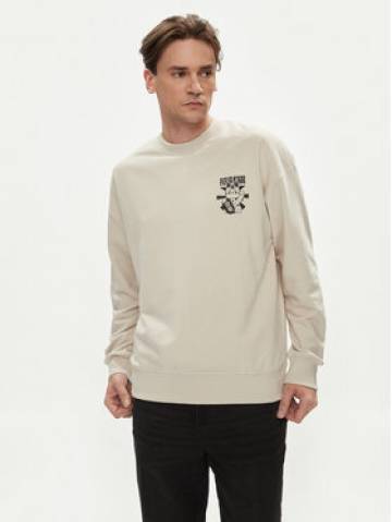 Jack&Jones Світшот Dirk 12249455 Бежевий Wide Fit Jack&Jones Світшот Dirk 12249455 Бежевий Wide Fit