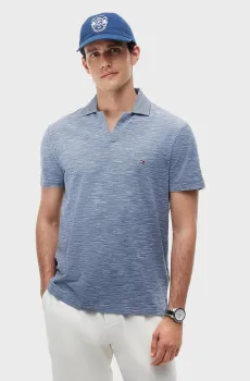 Мужское синее поло OXFORD Синий XL Tommy Hilfiger MW0MW38482