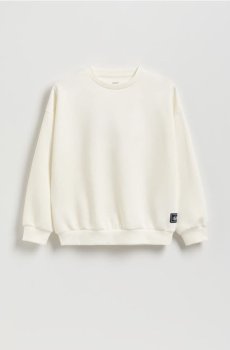 Reserved - Світшот великого розміру з принтом - кремовий - 919FJ-01X