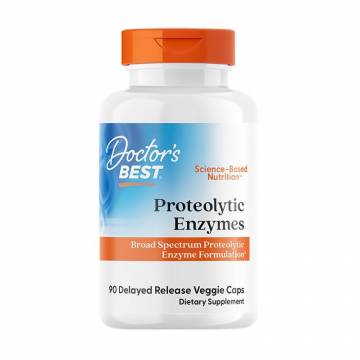 Протеолитические ферменты Doctors Best Proteolytic Enzymes, 90 вегетарианских капсул Протеолитические ферменты Doctors Best Proteolytic Enzymes, 90 вегетарианских капсул