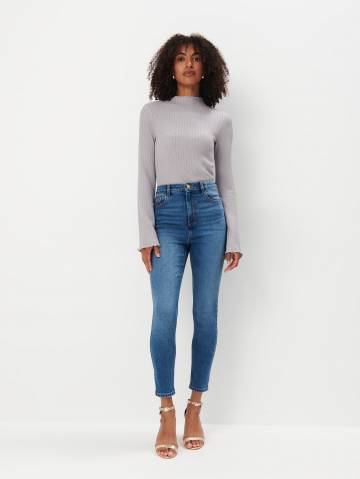Mohito - Джинси skinny PETITE - синій - 34 Mohito - Джинси skinny PETITE - синій - 34