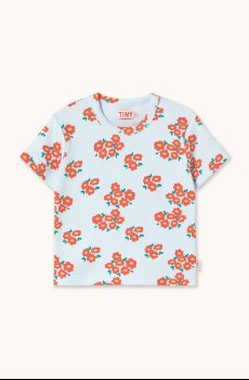 Детская футболка Tinycottons BLOSSOMS RIB TEE