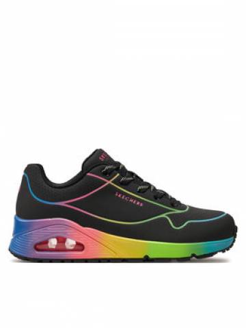 Skechers Снікерcи Uno Pop Of Sunshine 155148/BKMT Чорний Skechers Снікерcи Uno Pop Of Sunshine 155148/BKMT Чорний