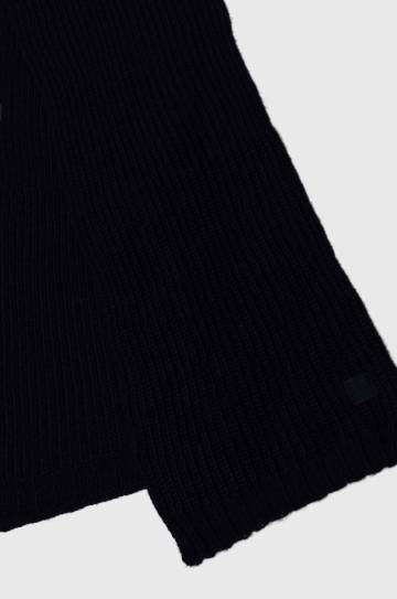 Шарф с примесью шерсти Armani Exchange цвет синий однотонный 954602 4F302 Шарф с примесью шерсти Armani Exchange цвет синий однотонный 954602 4F302