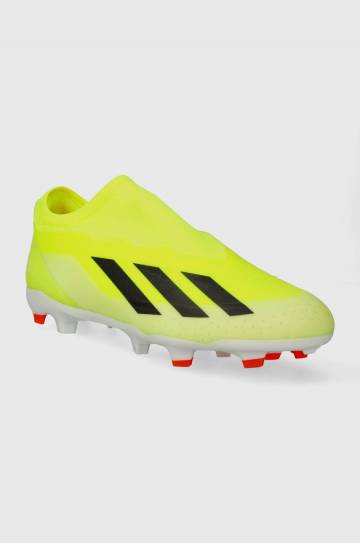 Обувь для футбола adidas Performance korki X Crazyfast League цвет жёлтый Обувь для футбола adidas Performance korki X Crazyfast League цвет жёлтый