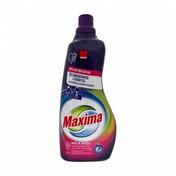 Концентрированный гель для стирки SANO Maxima Mix & Wash, 60 стирок, 1.5 л Концентрированный гель для стирки SANO Maxima Mix & Wash, 60 стирок, 1.5 л