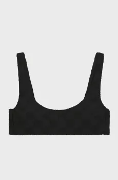 Женский черный топ Черный S HUGO 50561090;001