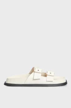 Женские белые слайдеры Белый 40 Tommy Jeans EN0EN02136