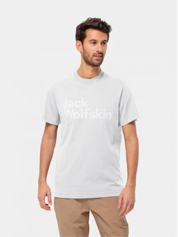 Jack Wolfskin Футболка Essential Logo T 1809591 Білий Regular Fit Jack Wolfskin Футболка Essential Logo T 1809591 Білий Regular Fit