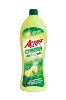 Крем для чистки Actiff Crema Detergente с ароматом лимона, 750 мл