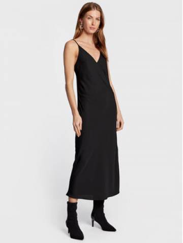 Calvin Klein Коктейльна сукня K20K205542 Чорний Slim Fit Calvin Klein Коктейльна сукня K20K205542 Чорний Slim Fit