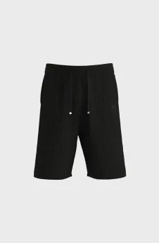 Мужские черные шорты Черный XXL HUGO 50557365;001