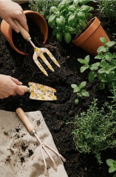 Набір садових інструментів 3 pack - білий