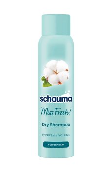 Сухой шампунь Schauma Miss Fresh Dry Shampoo для жирных волос, 150 мл