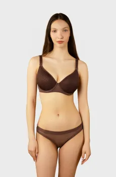 Женский коричневый бюстгальтер Коричневый 90D brabrabra SLZ26201208