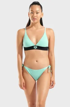 Женский мятный купальник ELASTIC BAND BIKINI TRIANGLE Ментоловый L Arena 010831-850