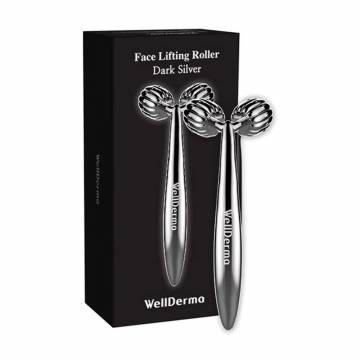 Роллер для лифтинга лица Wellderma Face Lifting Dark Silver Roller Роллер для лифтинга лица Wellderma Face Lifting Dark Silver Roller