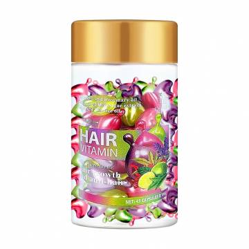 Микс из капсул LeNika Hair Vitamin для роста и против выпадения волос, 45*1 мл Микс из капсул LeNika Hair Vitamin для роста и против выпадения волос, 45*1 мл