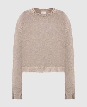 Бежевый свитер Milo из кашемира Бежевый свитер Milo из кашемира