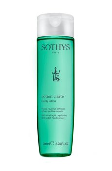 Лосьон-тоник для лица Sothys Clarity Lotion для кожи с хрупкими капиллярами, с экстрактом гамамелиса, 200 мл