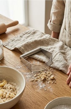 Подрібнювач для тіста - срібний