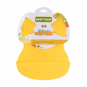 Нагрудник Baby Team зеленый, от 6 месяцев (6500)