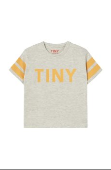 Детская хлопковая футболка Tinycottons STRIPES TINY TEE