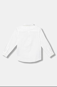 Детская хлопковая рубашка United Colors of Benetton