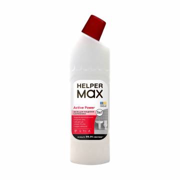 Средство для чистки сантехники Helper Max Active Power, 1 л Средство для чистки сантехники Helper Max Active Power, 1 л