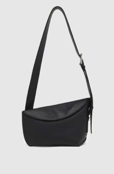 Черная кожаная сумка T-Bar