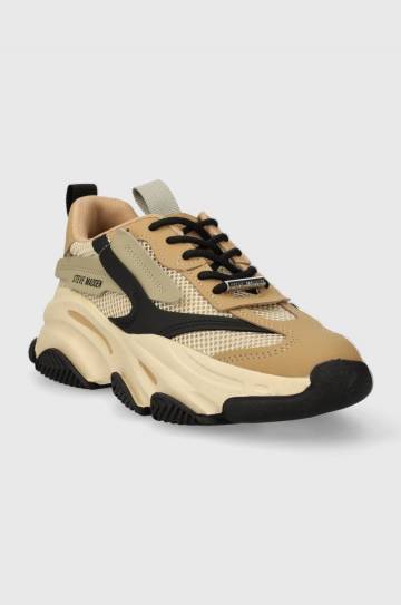 Кроссовки Steve Madden Possession-E цвет бежевый SM19000033 Кроссовки Steve Madden Possession-E цвет бежевый SM19000033