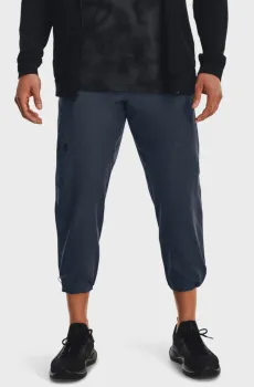 Мужские темно-серые спортивные брюки UA Unstoppable Crop Pant Серый S Under Armour 1370986-044